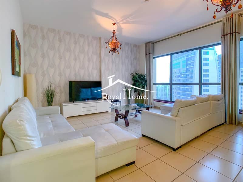 3BR+Maid Furnished | Marina View | New in Market