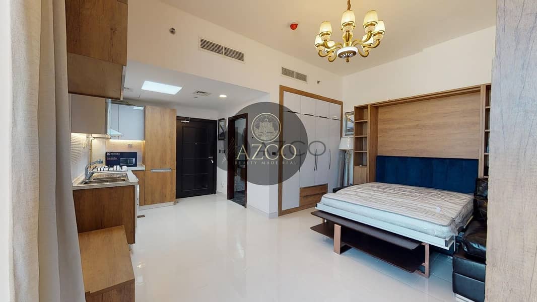 BRAND NEW |FULLY FURNISHED STUDIO |HIGH END FINISH