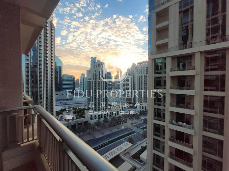 Partial Burj and Lake view | High floor | VOT