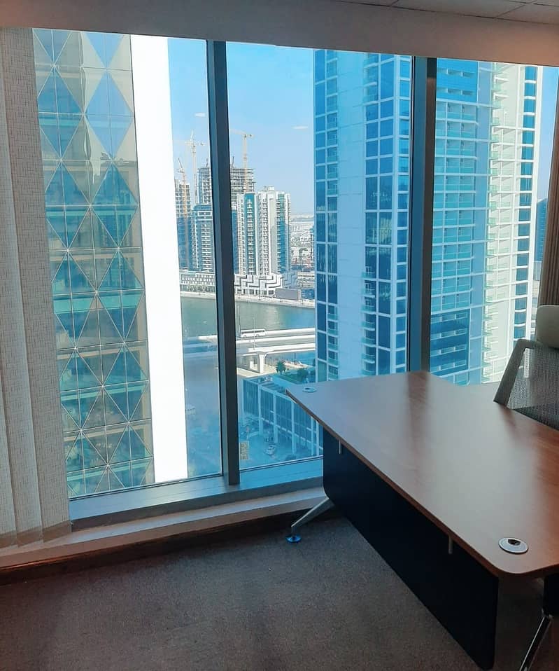 5 WITH VIEW |OFFICE FOR RENT | FREE PARKING.