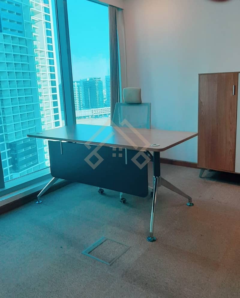 6 WITH VIEW |OFFICE FOR RENT | FREE PARKING.