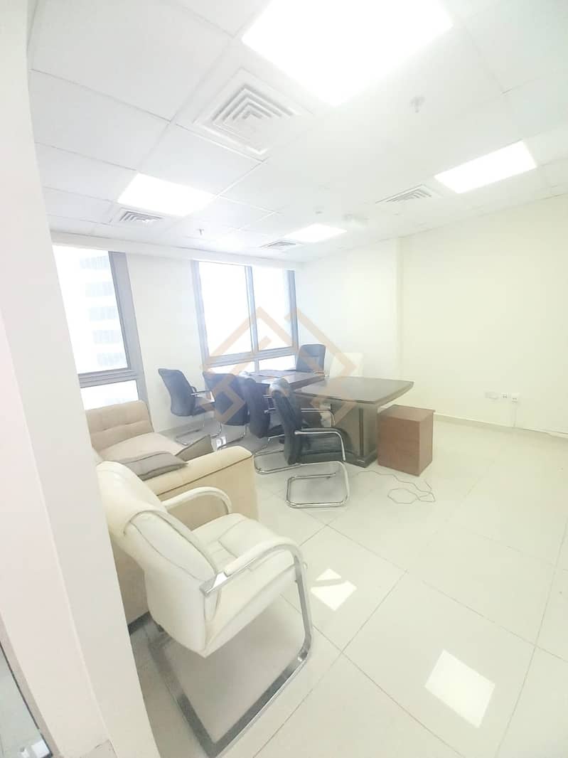 8 furnished  Office | High Floor | Vacant Office.