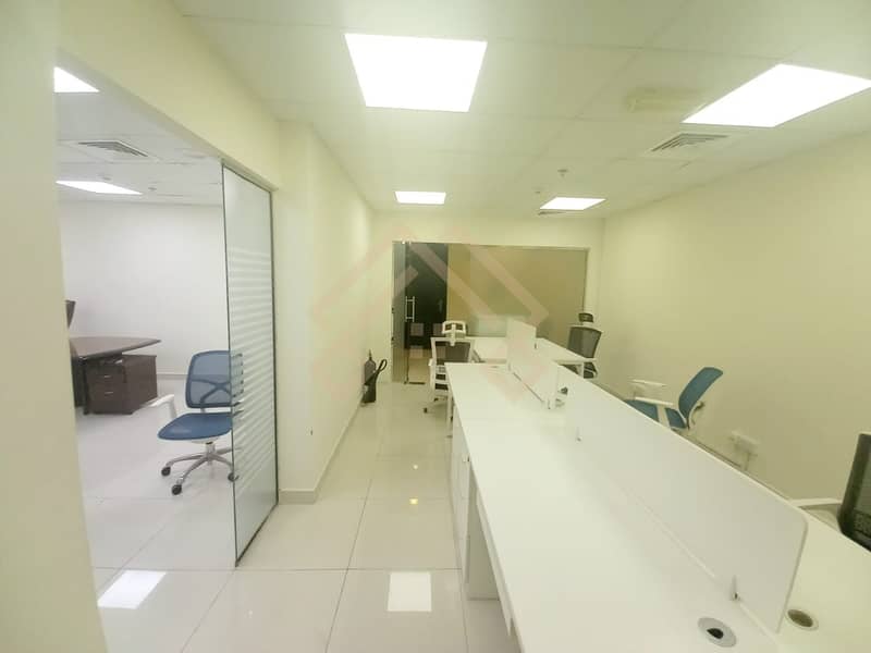 24 furnished  Office | High Floor | Vacant Office.