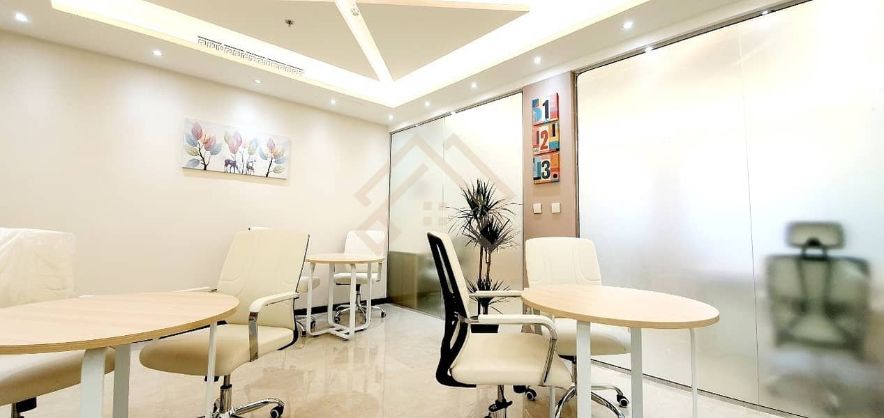 28 furnished  Office | High Floor | Vacant Office.