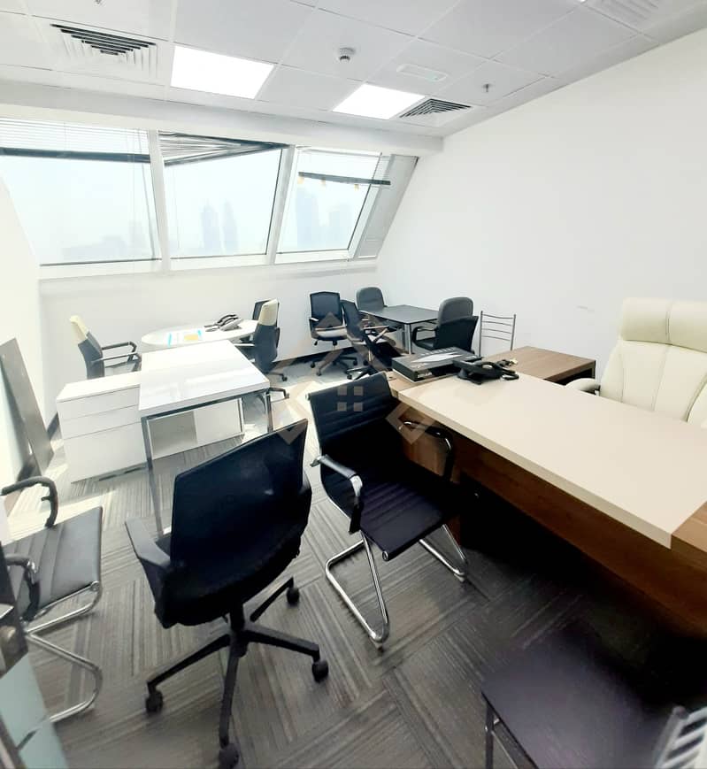 3 Business Bay| Full  Canal VIEW | Office For Rent. .