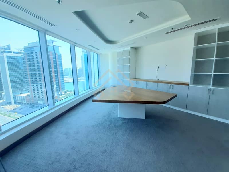 3 Specious office| with Burj  khalifa  view |Rent.