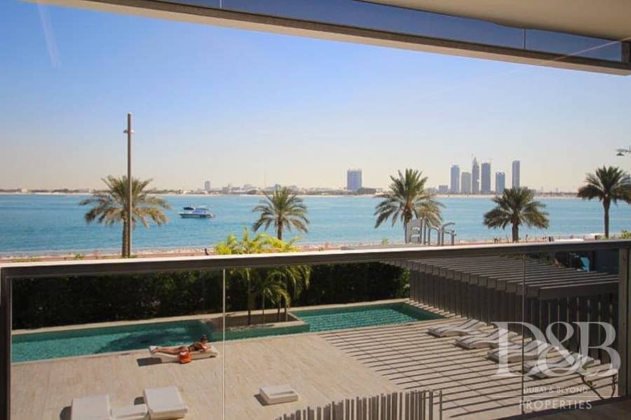 Full Sea And Burj View | Large Terrace | 2BR