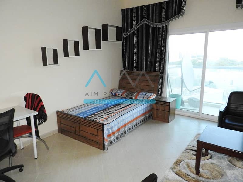 5 Spacious Fully Furnished Studio With Villa View Available In Best Building