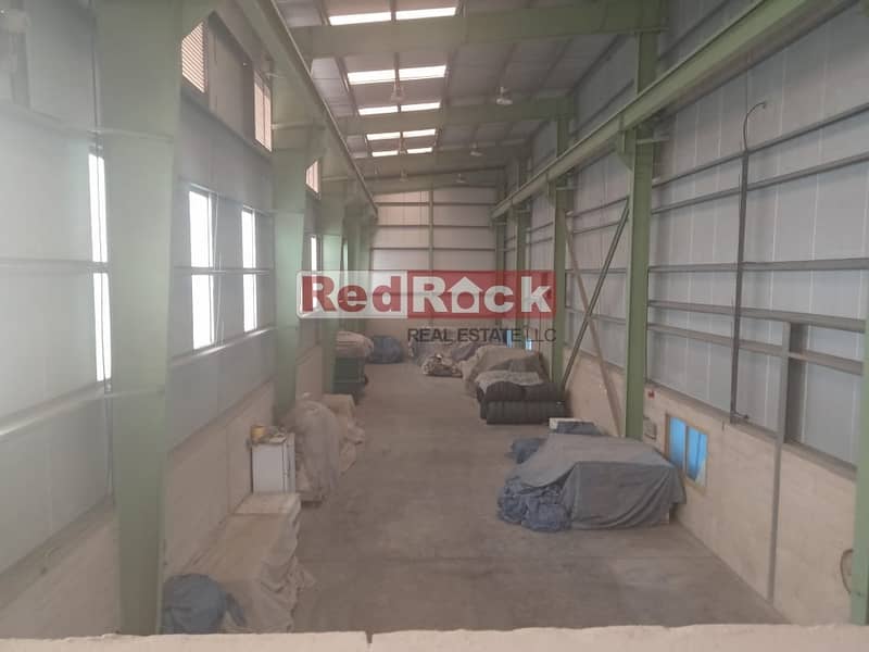 4 OpenLand+Warehouse+Office with 200 Kw power in Al Quoz