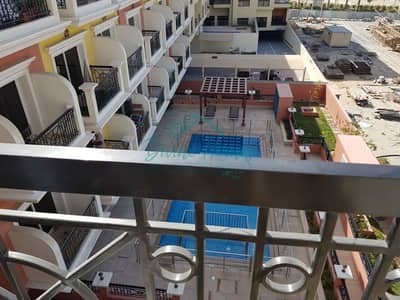 Studio for Sale in Jumeirah Village Circle (JVC), Dubai - Pool View | Rented | Furnished | Balcony | Parking Studio for Sale in Jumeirah Village Circle (JVC), Dubai - Pool View | Rented | Furnished | Balcony | Parking
