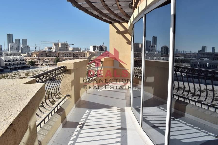 Huge Balcony | Community View | Funished Studio Apartment Available for Rent in Multiple Chqs