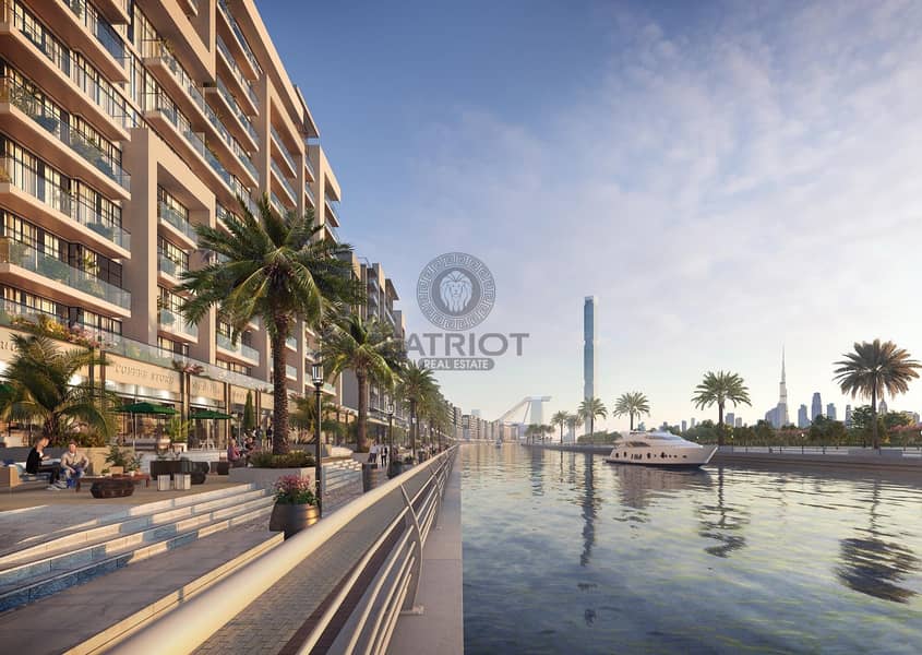 12 Invest In Meydan District 1 | Commercial Properties Facing Water Canal