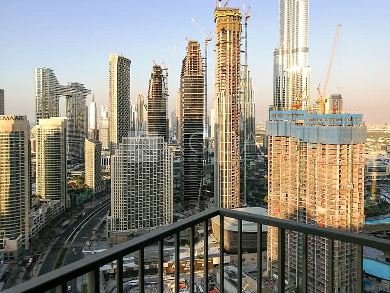 High Floor | Spacious | Sea and Burj View