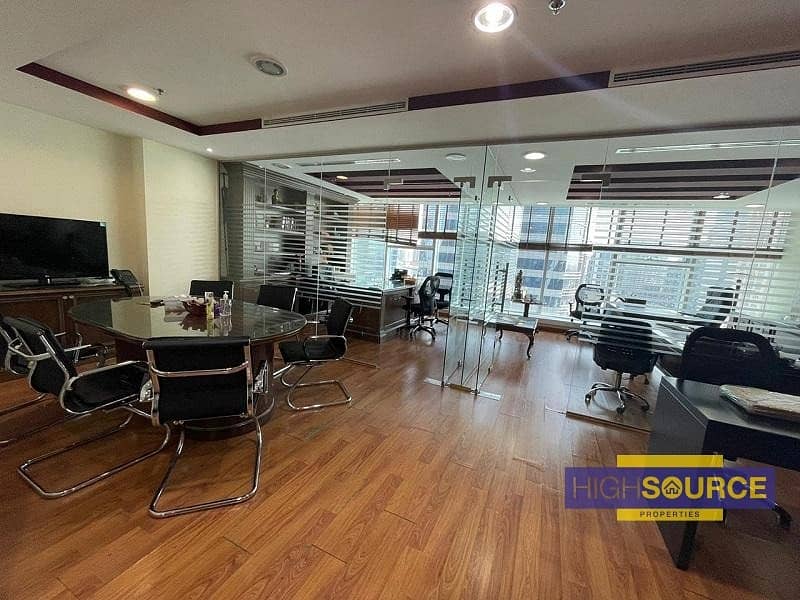 7 Fully fitted large office | amazing view | Near Metro Station |