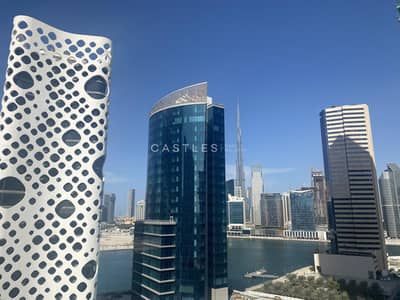 1 Bedroom Flat for Sale in Business Bay, Dubai - Motivated Seller -U-Bora Tower 1BR+ Study with Canal View 1 Bedroom Flat for Sale in Business Bay, Dubai - Motivated Seller -U-Bora Tower 1BR+ Study with Canal View