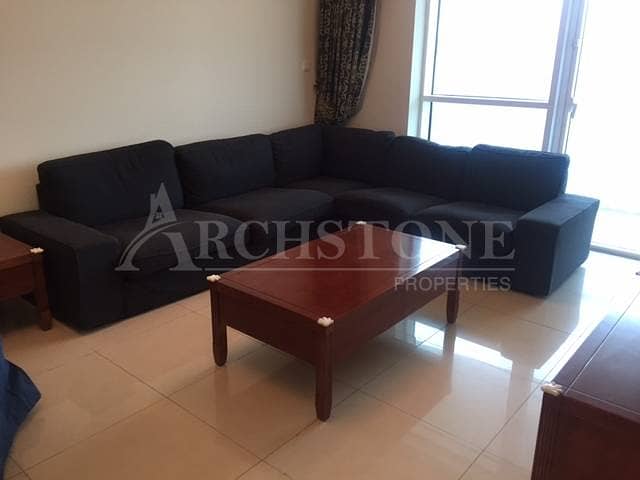 Biggest 2 BR with Study Apt in Saba Tower with Shz road view