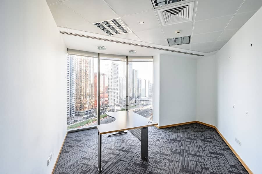 9 Fully Fitted Office | Close to Metro | DED