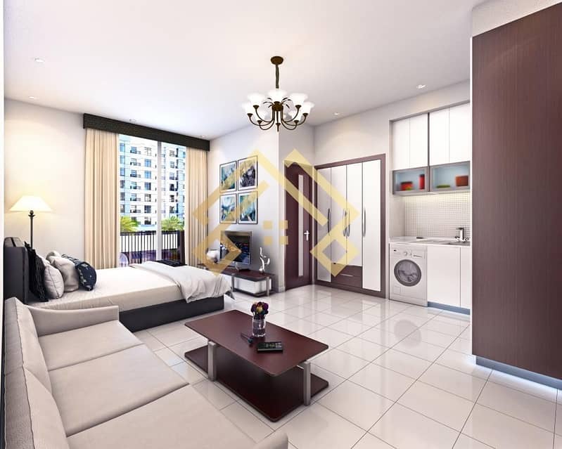 5 Spacious Semi Furnished 1BR Apartment For Sale. .