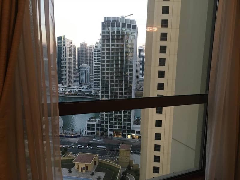 9 1 Bedroom Full Furnished l Sea and Marina view