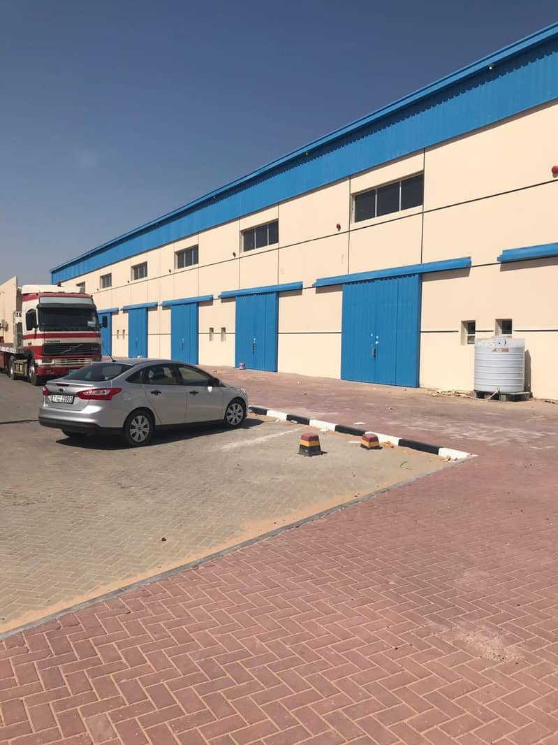 CHEAPEST OFFEER. . . 2500SQFT WAREHOUSE WITH ELECTRICITY IN AL JURF INDUSTRAIL AREA AJMAN