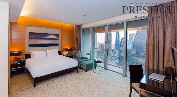 13 Studio with Burj khalifa view Address Dubai Mall