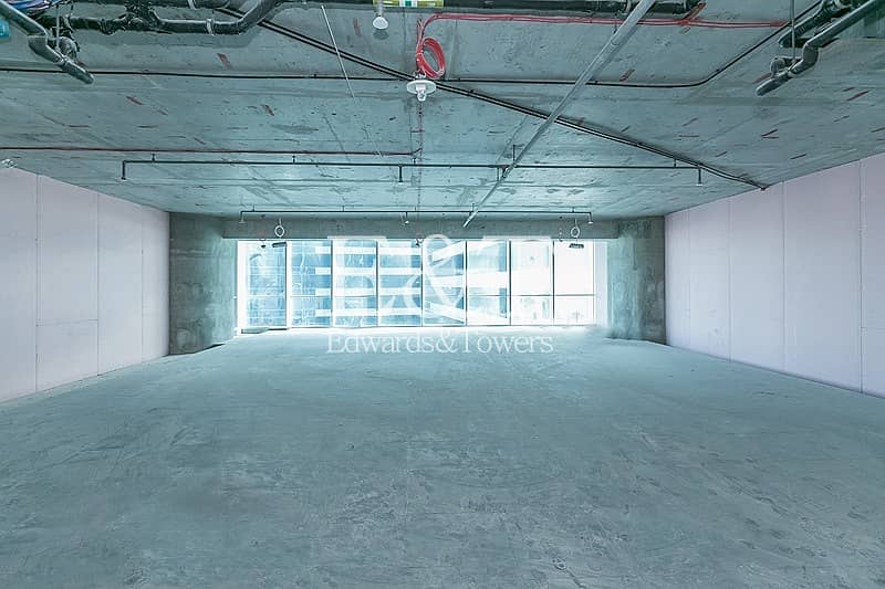 5 Shell and Core Office for rent Burj Al Salam