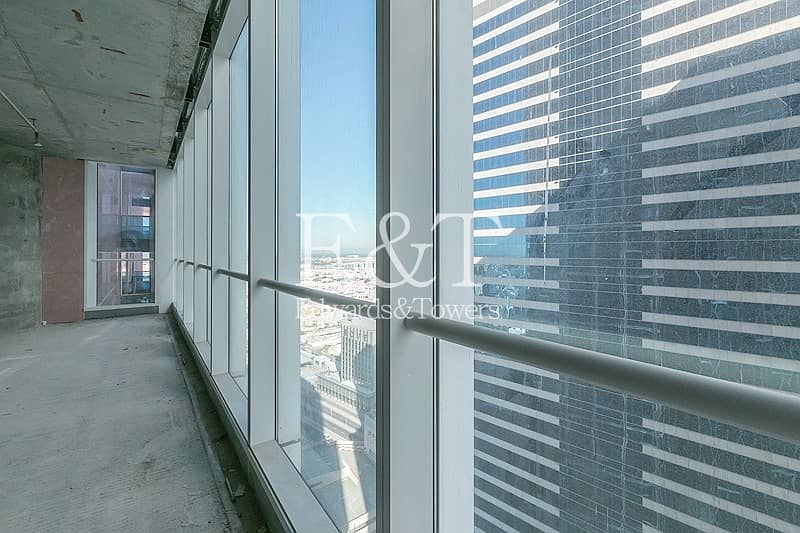 14 Shell and Core Office for rent Burj Al Salam