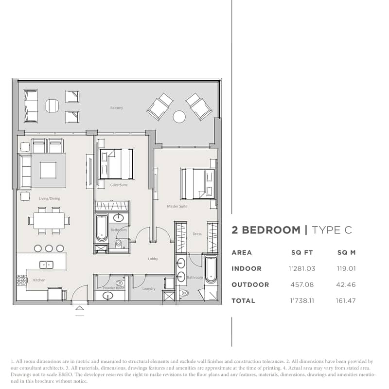12 Two Bedrooms | Full Park View | Upgraded