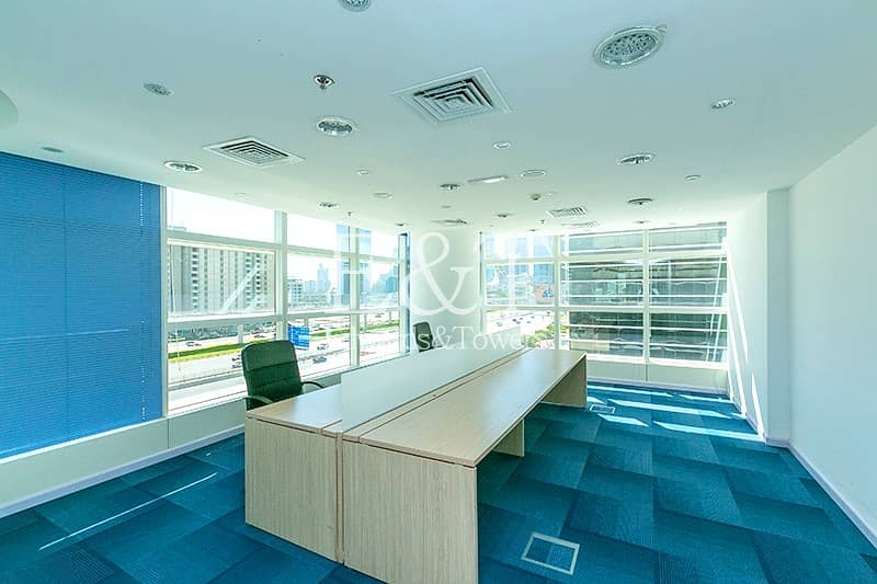 3 Fully Fitted Office in Nassima Tower | SZR