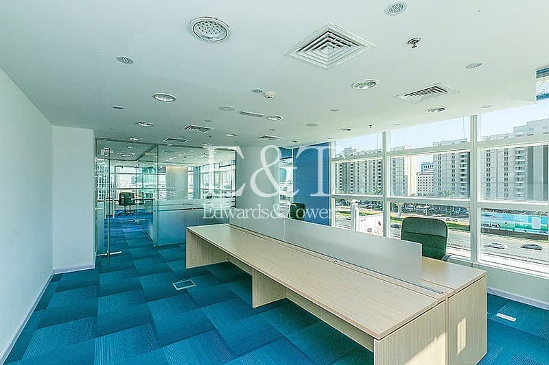 9 Fully Fitted Office in Nassima Tower | SZR