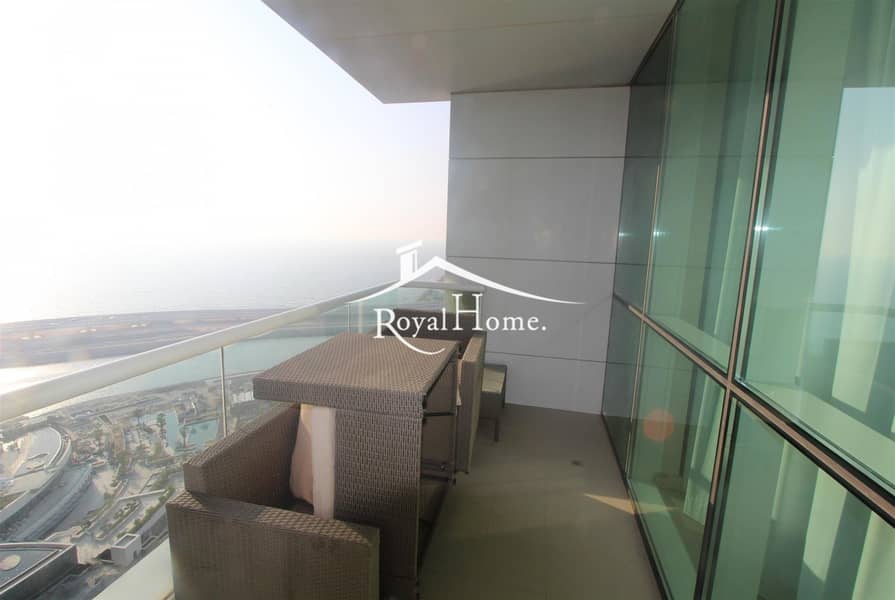 15 Luxury | 2 bhk apt | Sea view | Balcony