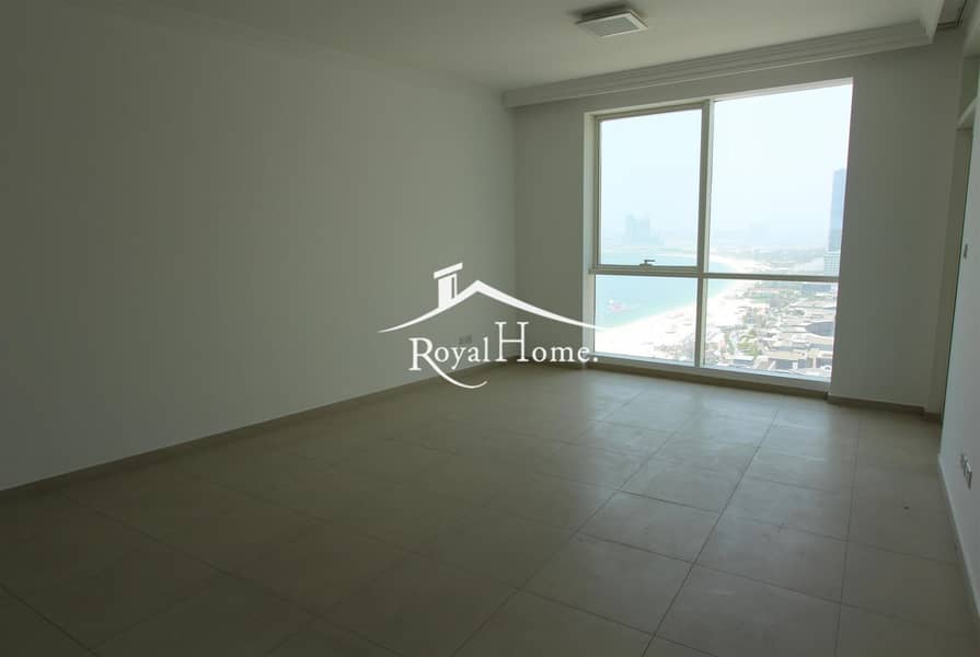 7 1BR Unfurnished | Middle Floor | Full Sea View