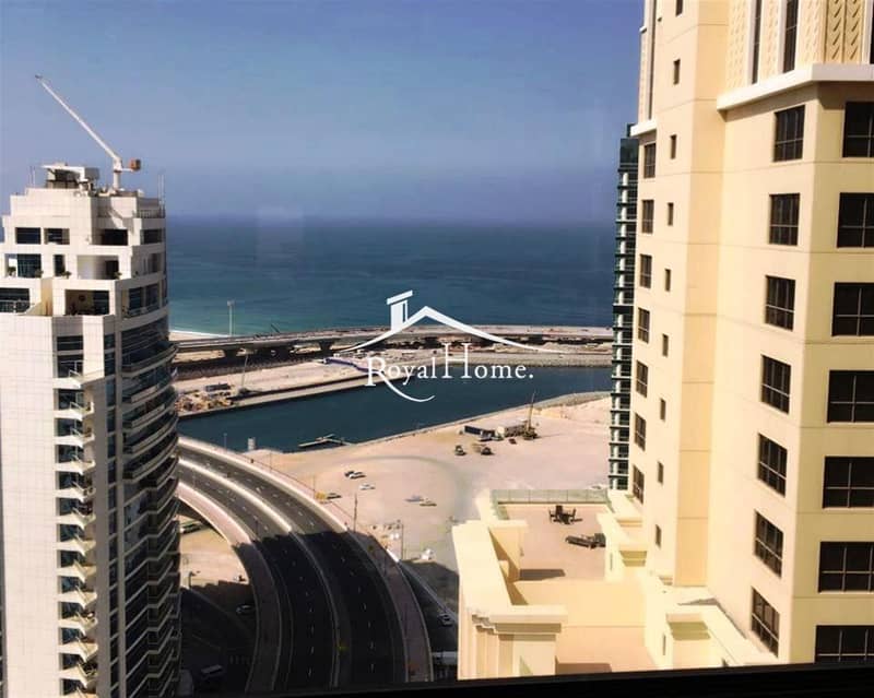 5 Sea and Marina  View  Vacant  Furnished Apartment