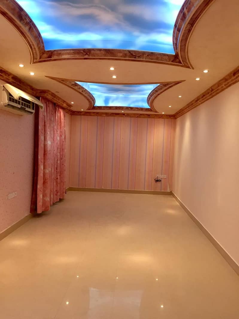 spacious villa available in ajman  jurf at a prim location very neat and clean villa  very well maintained  3 b3drooms villa electricity at local name for early rent just 60000 aed