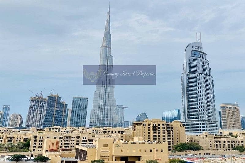 Full Burj Khalifa View ! 2BR Apt ! For Sale