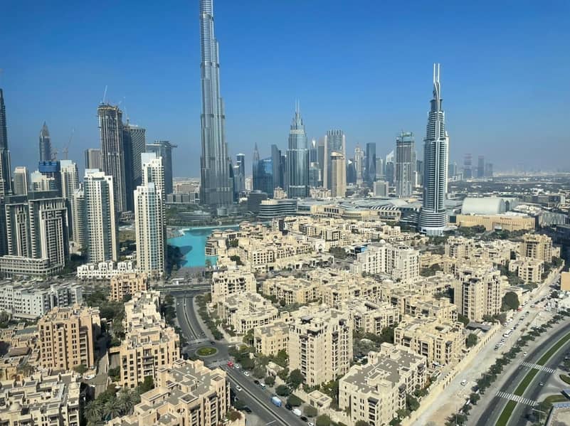 Full Burj Khalifa View 2BHK + Study South ridge