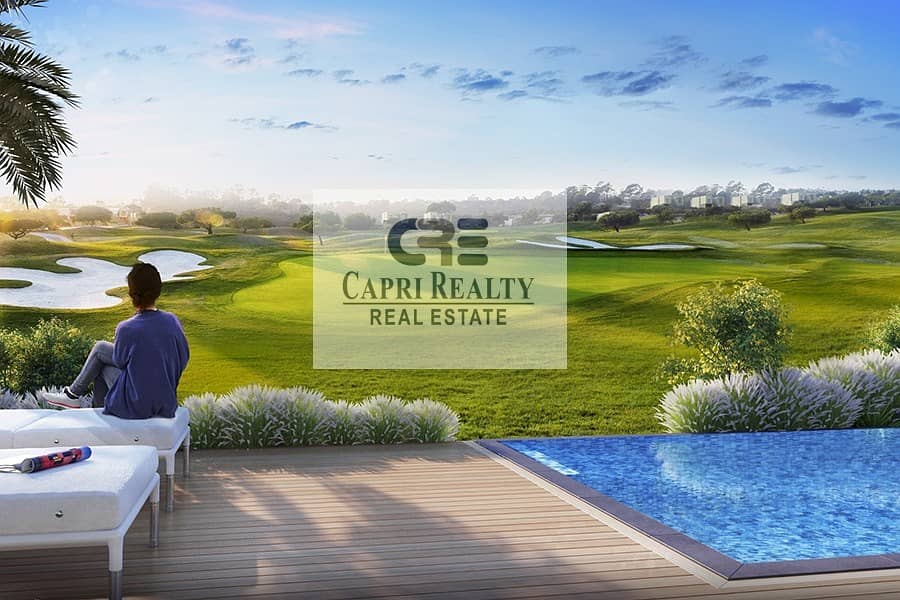Pay 25% move in | Post handover| GOLF COURSE