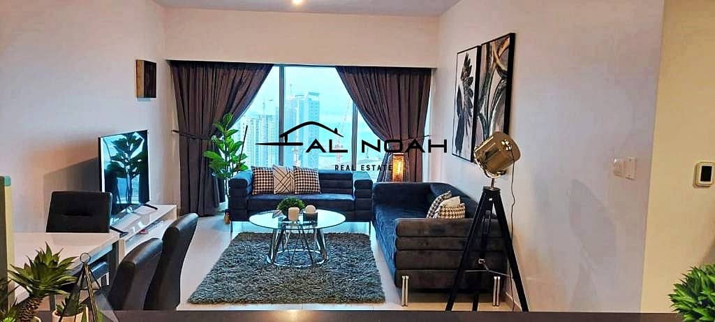 5 Modern Tower | Stunning 1 BR + 1 Fully Furnished | Amazing Facilities!