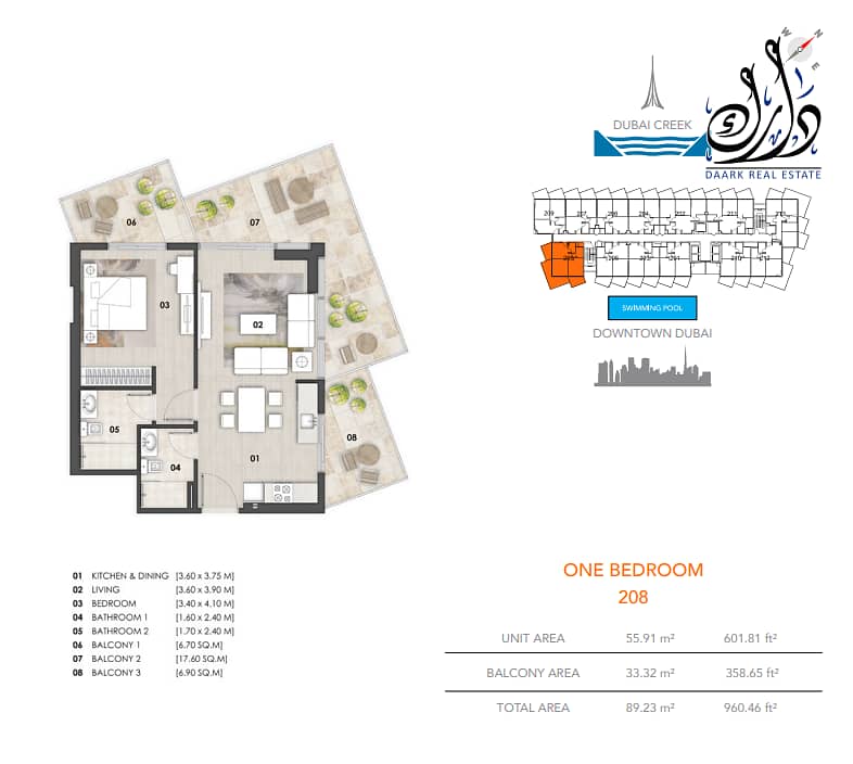 11 Apartment for sale with 25% discount !!  Burj Khalifa and Dubai Creek View !!