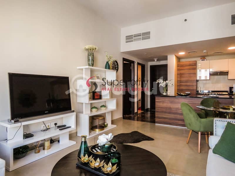 3 Furnished 1 Bed Room for sale in Sparkle tower - Marina