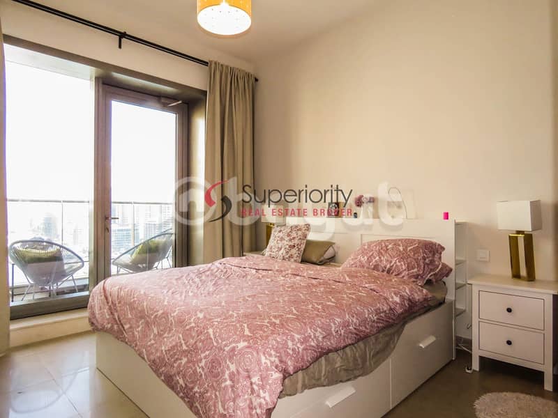 4 Furnished 1 Bed Room for sale in Sparkle tower - Marina
