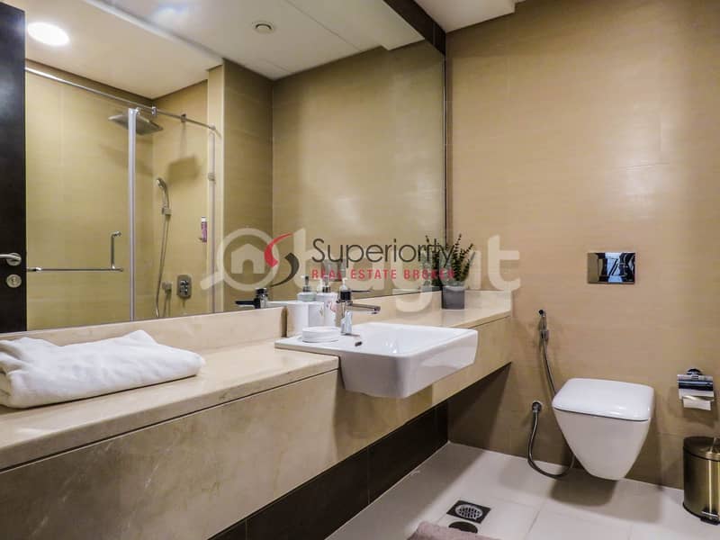 9 Furnished 1 Bed Room for sale in Sparkle tower - Marina