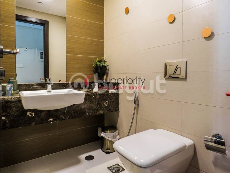 10 Furnished 1 Bed Room for sale in Sparkle tower - Marina