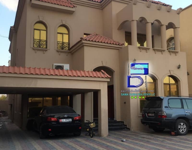 Villa for rent in the Rawda area, super lux finishing, second residential, commercial, suitable for all commercial activities, 85000 negotiable