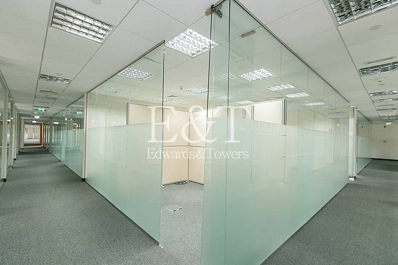 7 Fully Fitted Office for Rent | Emaar Square | DT
