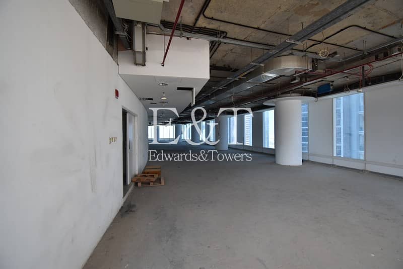 8 Full Floor Shell and Core office Bay Gate Tower