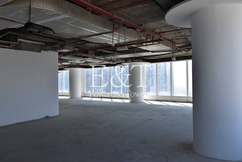 9 Shell and Core Full Floors in Bay Gate Tower