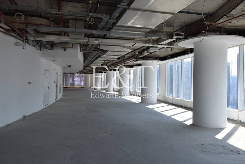 11 Shell and Core Full Floors in Bay Gate Tower