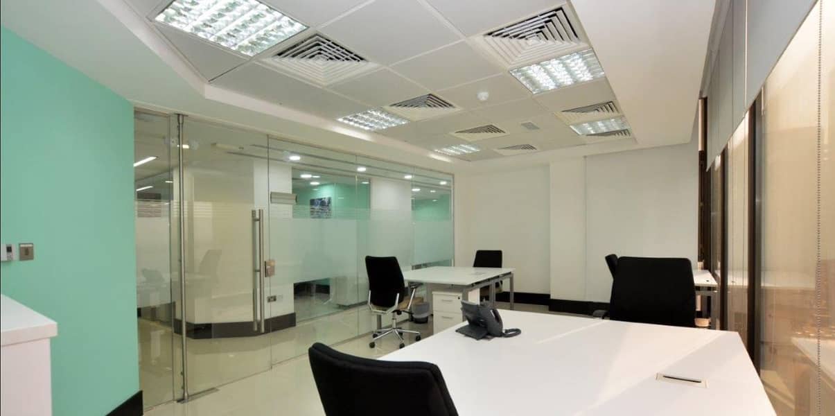 Elegant Serviced Office Spaces at Low Price