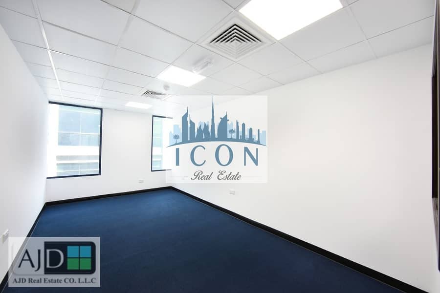 4 Furnished serviced offices at Al Gahoud